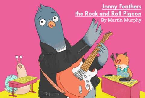 Jonny Feathers, the Rock and Roll Pigeon